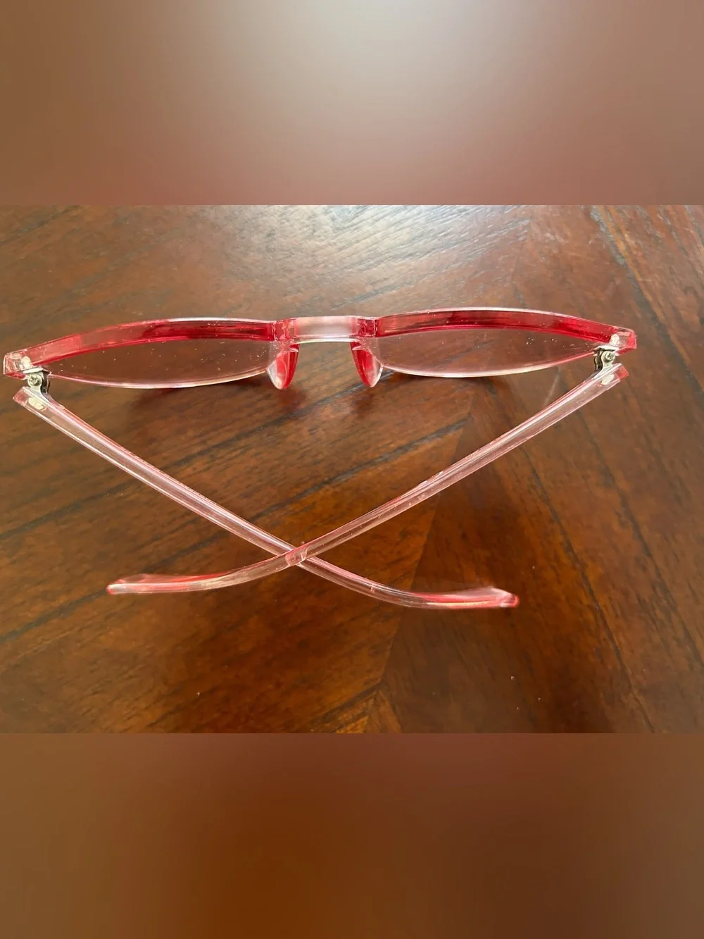 Circus by Sam Edelman Transparent Pink Women's Sunglasses